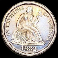 1882 Seated Liberty Dime GEM PROOF