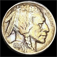 1914 Buffalo Head Nickel LIGHTLY CIRCULATED