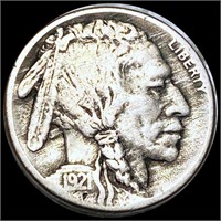 1921-S Buffalo Head Nickel LIGHTLY CIRCULATED