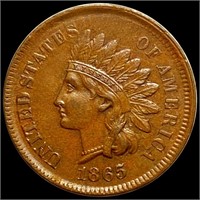 1865 Indian Head Penny CLOSELY UNCIRCULATED