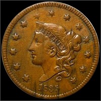 1835 Coronet Head Large Cent LIGHTLY CIRCULATED