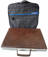 Nylon Data Case and Samsonite Briefcase