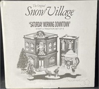 Dept.56 Original Snow Village Saturday Morning
