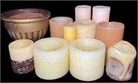 Assorted Wax Candles
