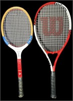 Junior Tennis Racket and Wilson Racket