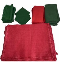 Valentine’s Christmas Table Linens