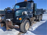 2001 Sterling dump truck, tandem, plow, 334K miles