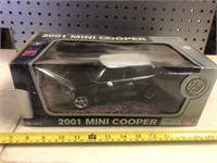 2001 Mini Cooper car 1/18 scale motor max