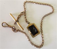 Late Victorian Watch Fob w/Double Sided Intaglio
