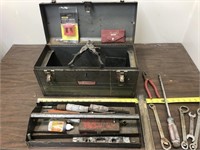 Craftsman toolbox with few tools