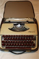 Olympic Portable Typewriter in Case
