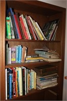 3 Shelves of Books & Magazines