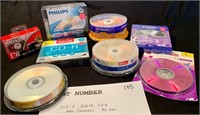 DVD-R, DVD+R, CD-R, Audio Cassettes