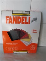 PACK OF FANDELI SANDPAPER SHEETS GRIT 320