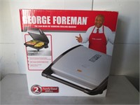 NEW GEORGE FOREMAN FAMILY SIZED GRILL