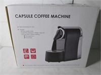 RED CAPSULE COFFEE MACHINE