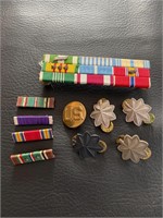 Military Ribbon Bars & Pins