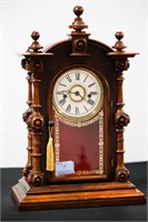WELCH, SPRING & CO. PATTI. V.P. MANTLE CLOCK