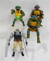 Vintage Teenage Mutant Ninja Turtles Figures
