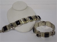 Another Pair of Mexican Silver Bracelets