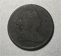 1805 Draped Bust Half Cent *KEY Date-RARE