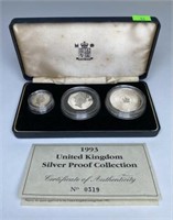 1993 UK SILVER PROOF COLLECTION