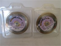 2X NEW ABMAST CUTTING DISC FOR PORCELAIN, TILE...