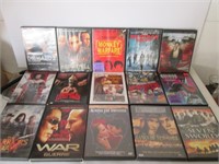 LOT OF 15 ASSORTED DVDs