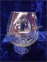 Large Clear Glass Snifter