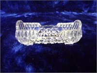 Pressed Glass Toothpick Holder