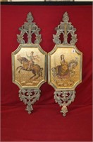 Pair of Sconces French Plaques