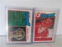 2 LANNY MCDONALD 1983 OPC HOCKEY CARDS