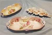 German Porcelain Trinket Trays