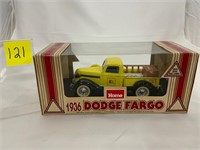 H.H. 1936 Dodge Fargo coin bank