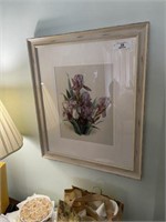 Framed Floral Print