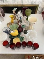 Large Lot of Glass, China & Miscellaneous