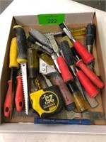 ASSORTED CHISELS AND FILES