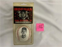 Ironman Cal Ripken Jr Commemorative Baseball