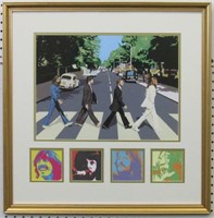 Beatles Abbey Road Collage