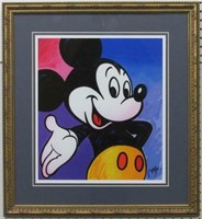 Mickey Mouse Giclee by Peter Max