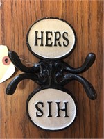 His and Hers Towel Hooks (Set of 2)