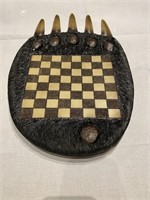 Bear Claw Checker Set