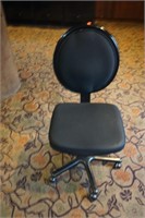 (3) Rolling Oval Back Chairs