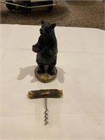 (5) Bear Holding Corkscrew