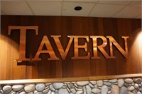 "Tavern" Metal Sign