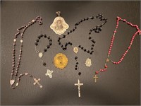 Lot of Rosaries & Medals