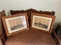 Pair of Pencil Signed Artist Prints