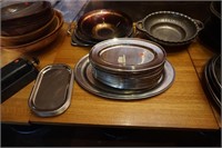 Approx. (72) Misc. Serving Trays