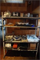 (4) Shelves of Misc. Kitchen Equipment