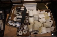 (4) Boxes - 1 Ply  Printer Paper Rolls